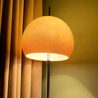 Salgado Modern Hög LED Lampskärm Golvlampa Orange Metall/Glas Vardagsrum/Sovrum