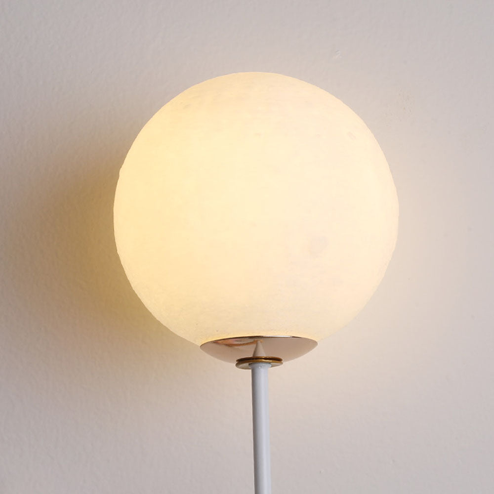 Arisha modern vägglampa i ballong-/flickform, rosa
