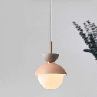 Morandi Modern LED Pendellampa Glob Rosa/Grå/Ljusblå/Navy Metall/Glas Matsal/Vardagsrum/Kök