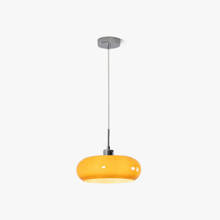 Hailie Vintage Brödform Glas LED Pendellampa Vardagsrum