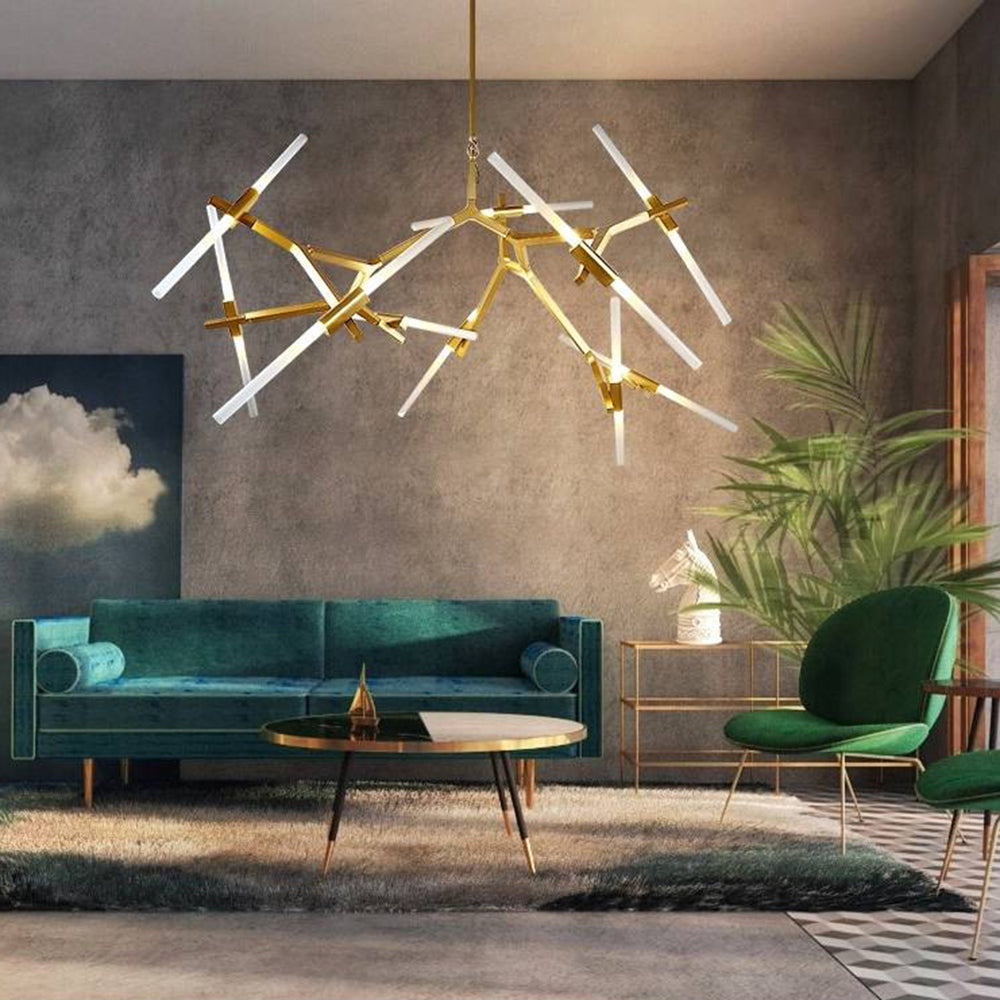 Arisha modern roterbar pendellampa, 2 färger