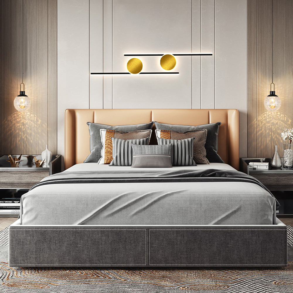 Arisha Modern Simple Circular Line Gold Wall Lamp