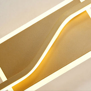 Leigh Design Linjär LED Vägglampa Metall/Silikagel Guld Badrum/Vardagsrum/Sovrum