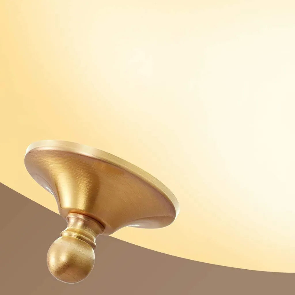 Arisha Flush Mount Ceiling Light  Brass Retro LED Living Room Bedroom