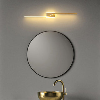 Leigh Design Linjär LED Vägglampa Metall/Silikagel Guld Badrum/Vardagsrum/Sovrum