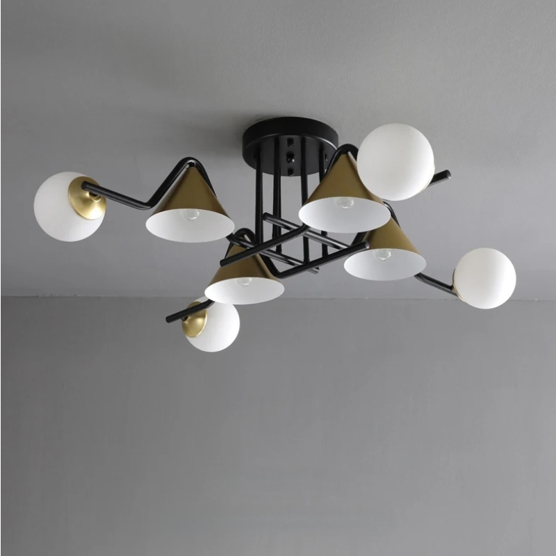 Arisha Design LED-kattovalaisin, makuuhuoneeseen/olohuoneeseen