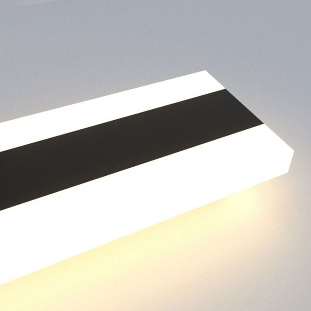 Arisha minimalistisk linjär lampa i metall/vägglampa, badrum