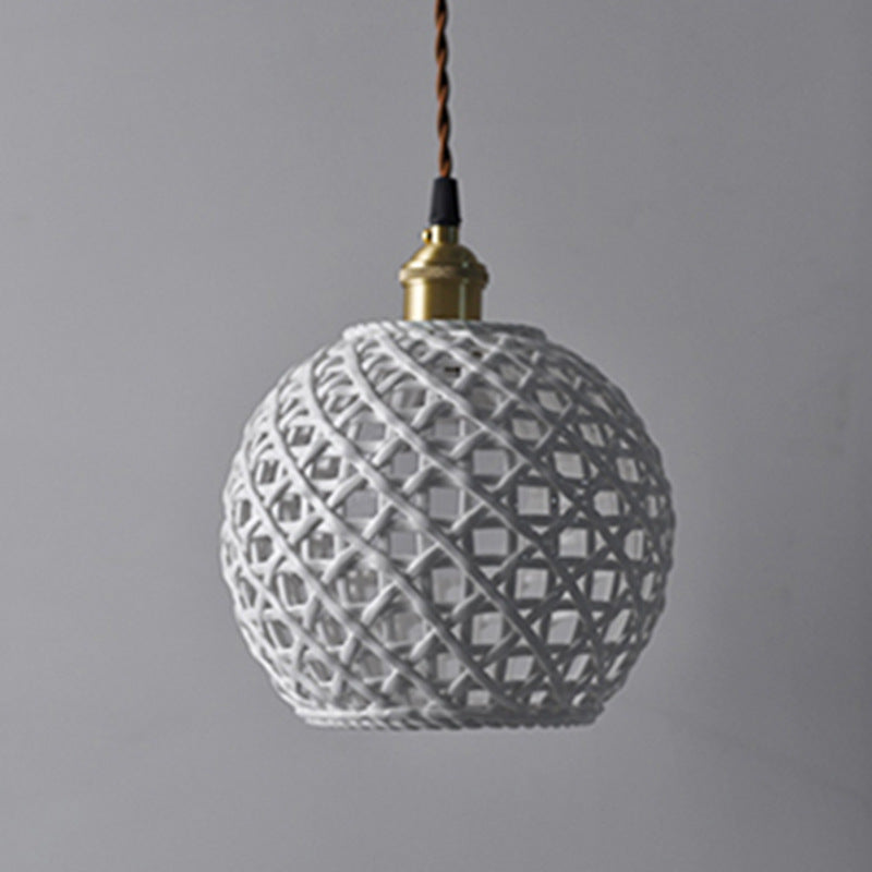 Valentina Modern LED Pendant Light Metal Blue White Bedroom/Kitchen