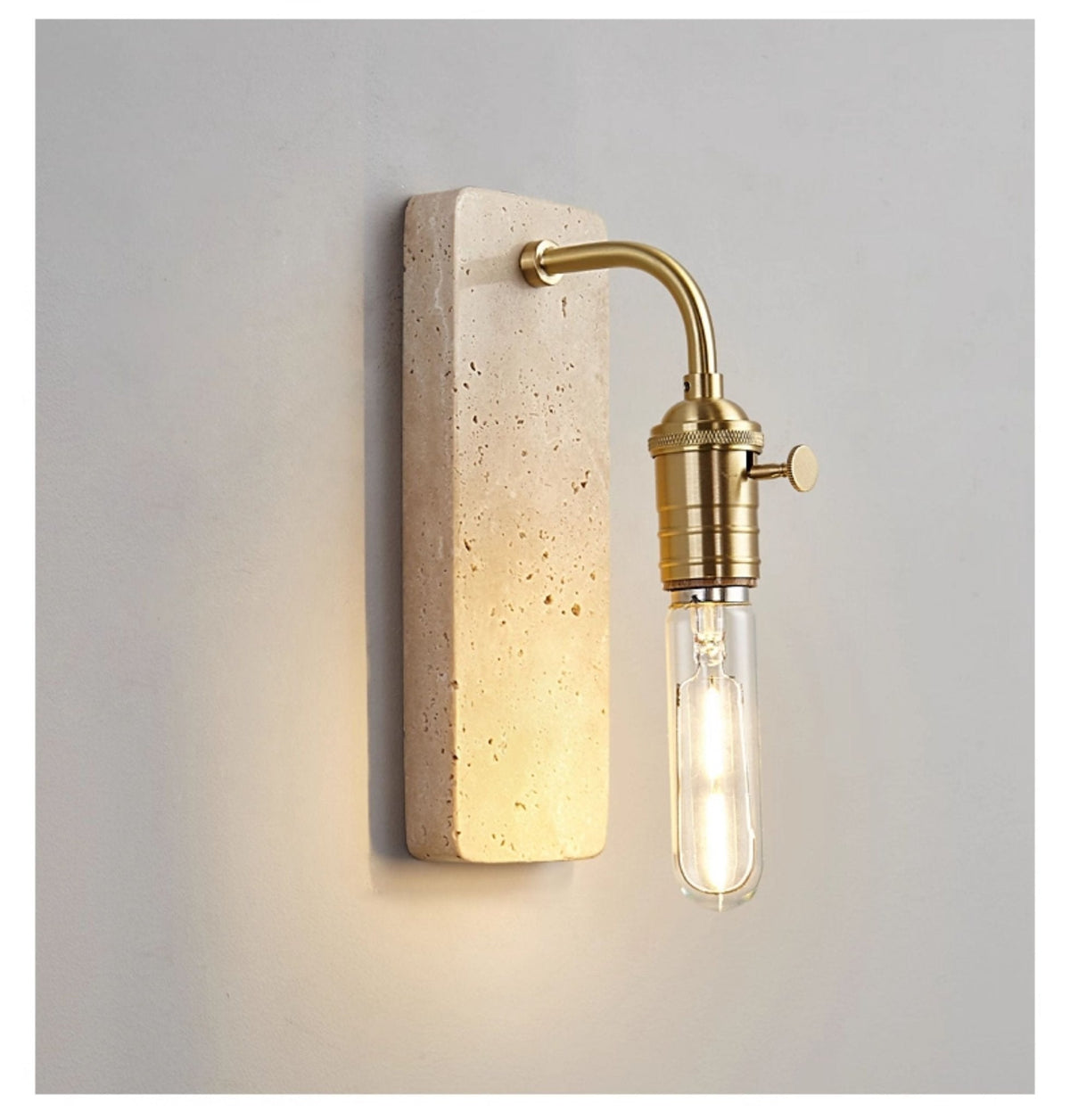 Alistair industriell stenlampa för vägg