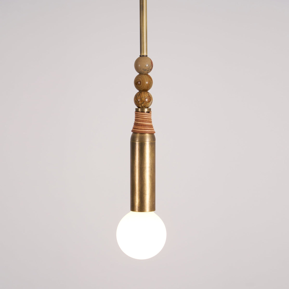 Sylirara moderne minimalistisk pendellampe i marmor