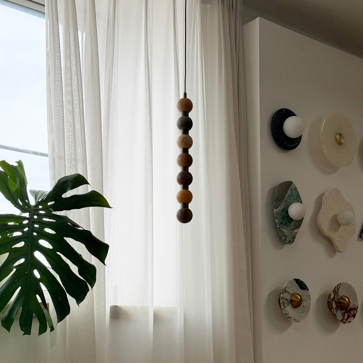 Loxford Alabaster Pendant Lamp