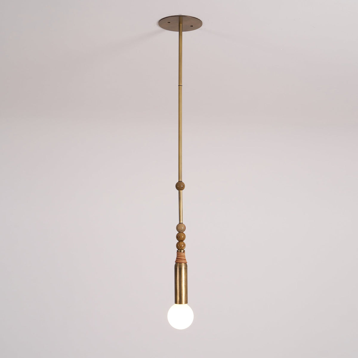 Sylirara moderne minimalistisk pendellampe i marmor