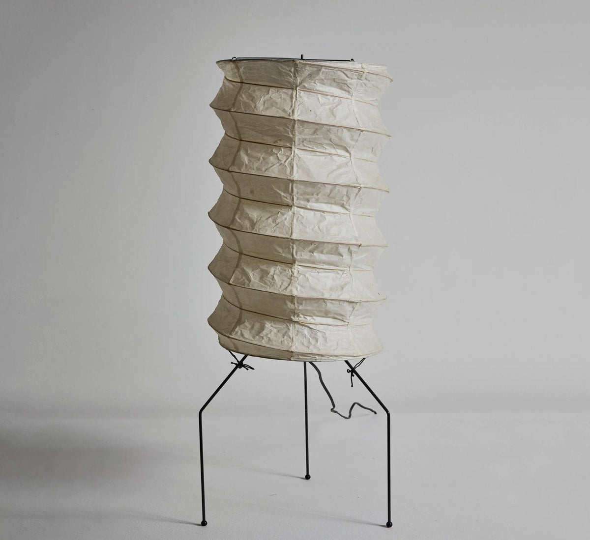 Candeeiro de pé minimalista em papel de arroz Felrn