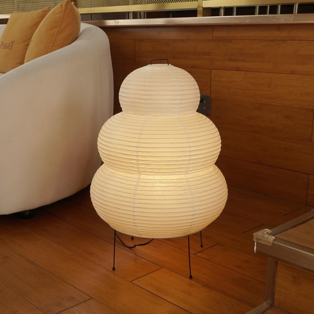 Tranquilux japanskinspirerad bordslampa i papper