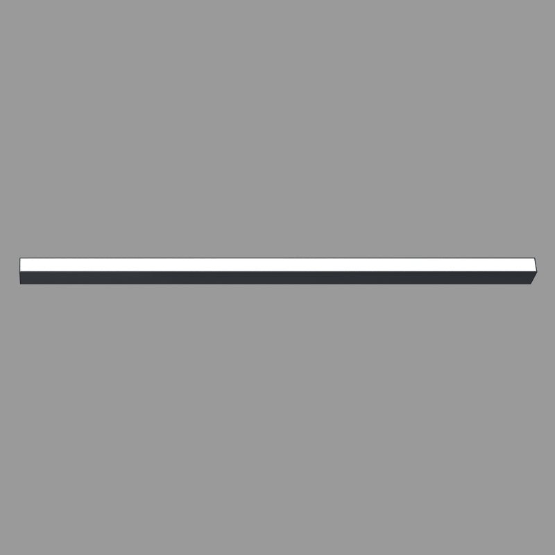 Line modern svävande lampa i aluminium