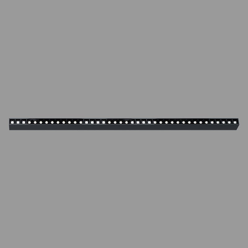 Line modern svävande lampa i aluminium
