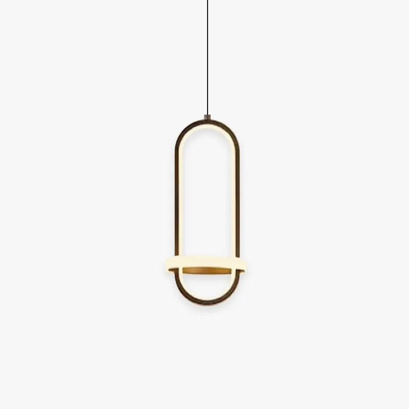 Arisha Modern Minimalist LED Ring Pendant Light Bedsides