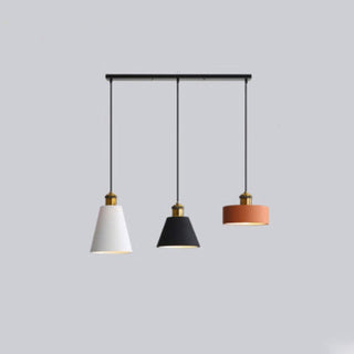 Morandi Färgglad Art Deco Metall/Harts Pendellampor, Sovrum