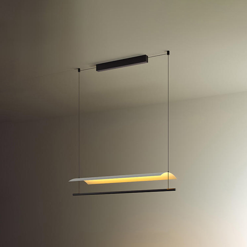 Arisha Minimalist Linear Metal Pendant Light