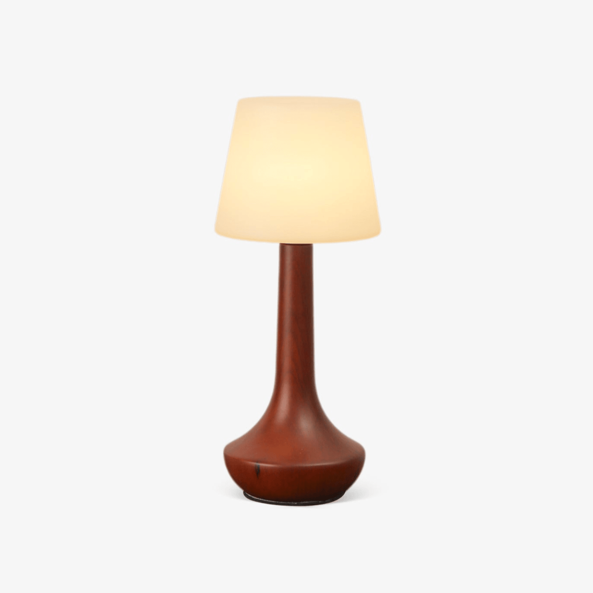 Bello retrobordslampa i trä