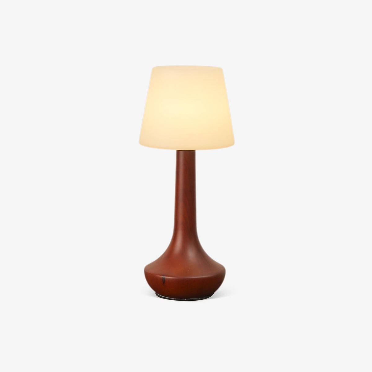 Bello retrobordslampa i trä