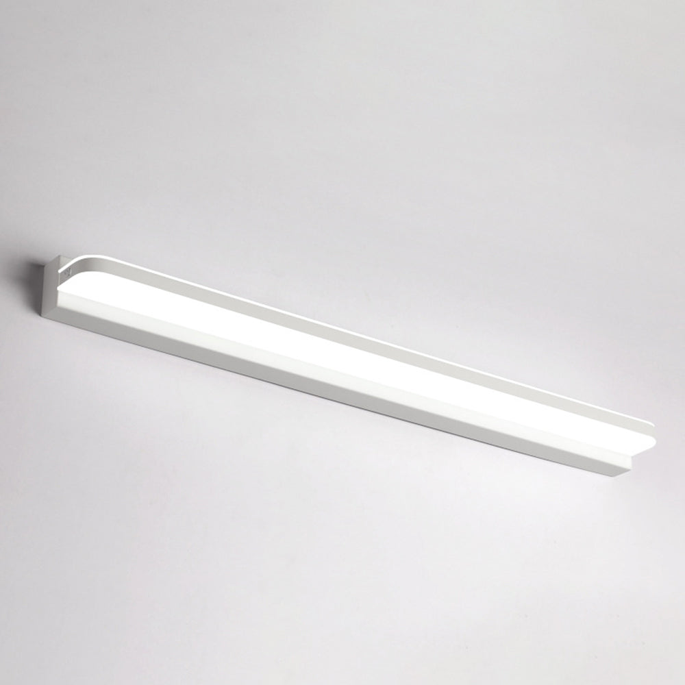Arisha modern rektangulär vägglampa med spegel, svart/vit/krom/guld, badrum