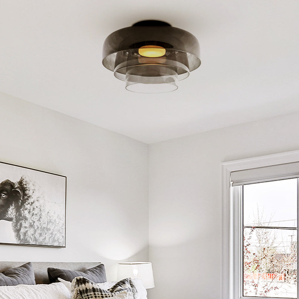 Aria moderne enkel kreativ glasloftslampe