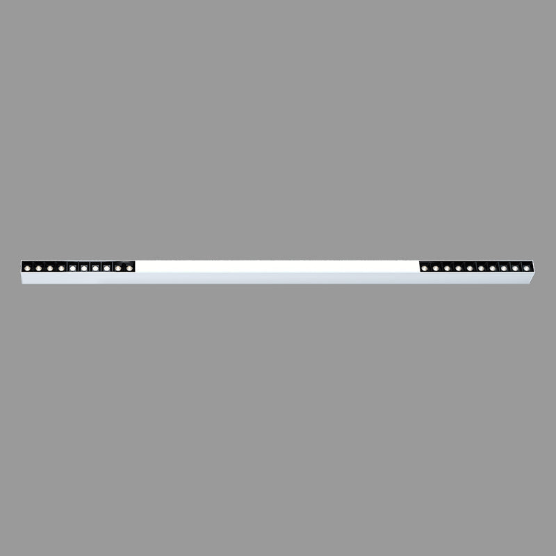 Line modern svävande lampa i aluminium