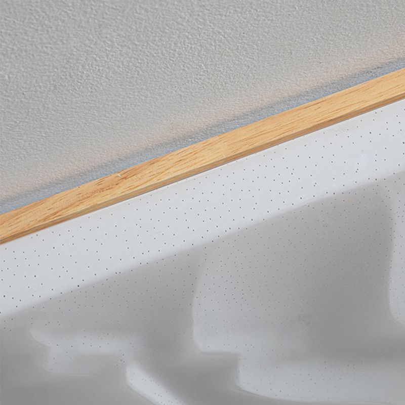 Muto geometrisk LED-taklampa med utanpåliggande montering, vit