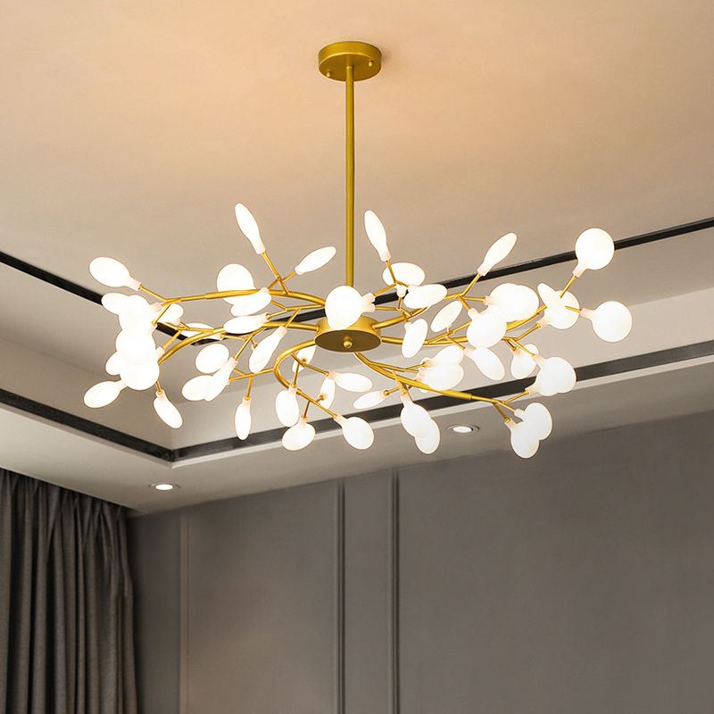 Olivia Unique Branch Firefly Sputnik Art Deco Chandelier