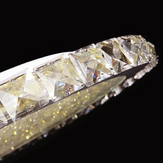 Alana Modern Lyxig Rund Glas Metall Taklampa Sovrum Vardagsrum