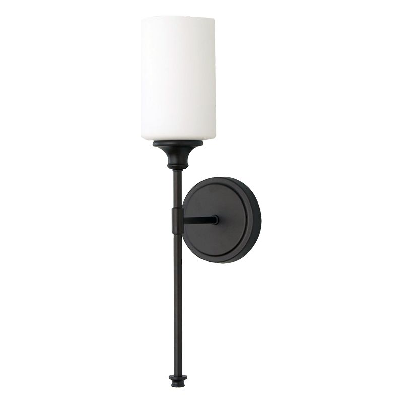 Arisha Milky Glass Mirror Front Vanity Wall Lamp, 2 Colour