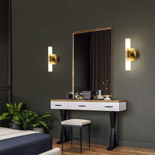 Leigh Modern Cylindrisk Metall LED Vägglampa Sovrum Vardagsrum