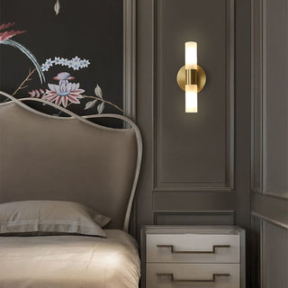 Leigh Modern Cylindrisk Metall LED Vägglampa Sovrum Vardagsrum