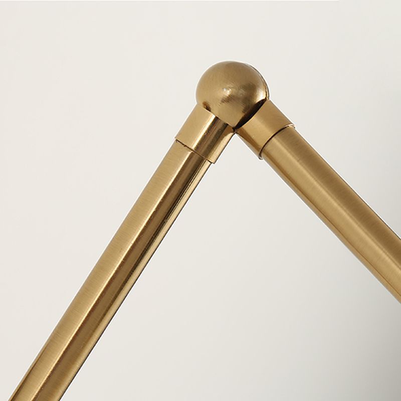 Epoch industriell vägglampa med svängarm, svart/guld