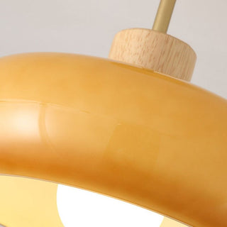 Hailie Modern Glob Trä Glas LED Taklampa Vardagsrum Sovrum Matsal