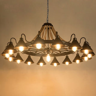 Alessio Design Vintage Metall Pendellampa Vardagsrum