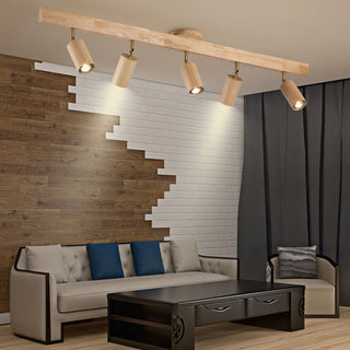 Natural Modern Cylindrica LED Taklampa Hängande Massivt Trä/Metall Trä/Valnöt Sovrum/Vardagsrum/Kök