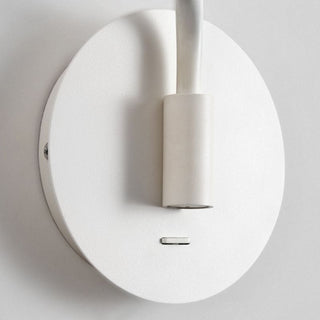 Cooley Modern Justerbar Metall Vägglampa Svart/Vit Sovsrum/Vardagsrum