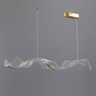 Kirsten Design Metall Akryl LED Pendellampa Matsal Vardagsrum Kök