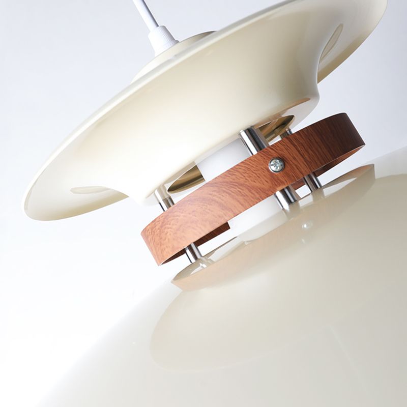 Valentina unik designer-metalpendel, hvid