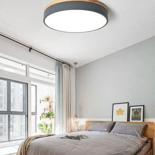 Morandi Nordisk LED Rund Metall Akryl Taklampa Sovrum Vardagsrum