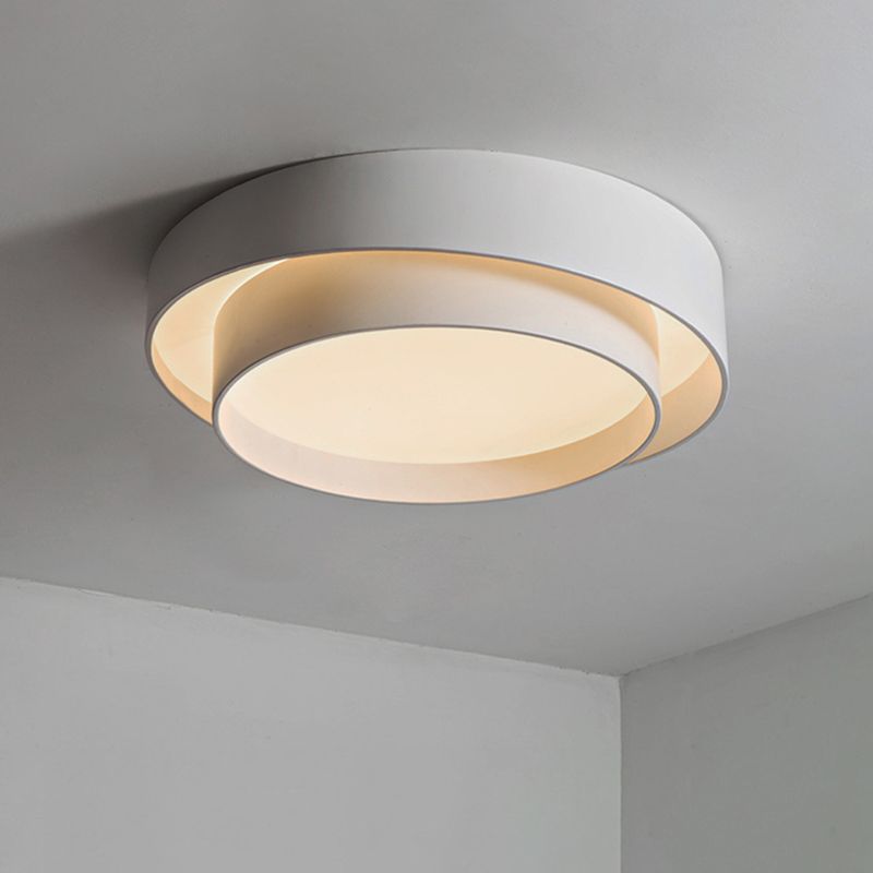 Arux-pohjoismainen art deco -tyylinen pyöreä puoliksi upotettava kattovalaisin