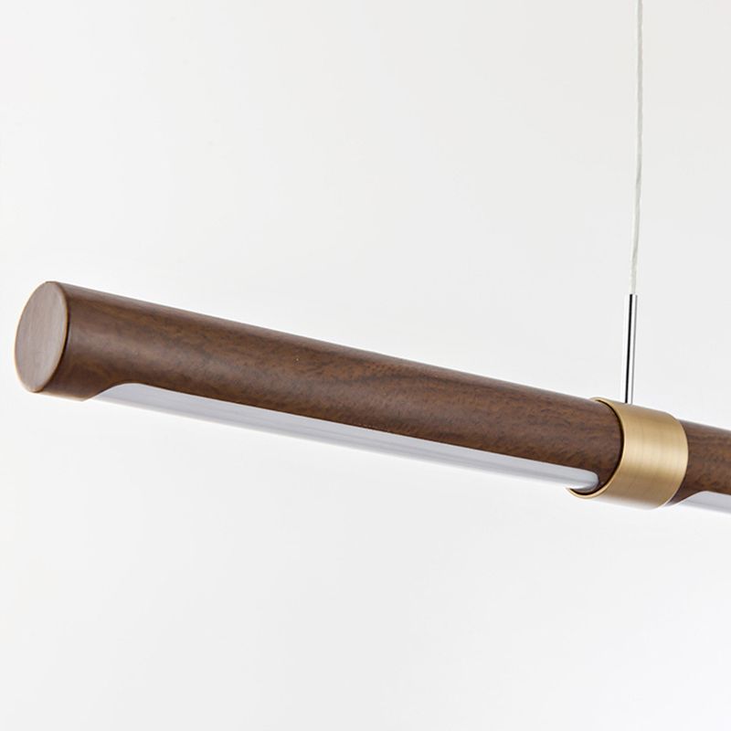 Muto moderne minimalistisk pendellampe, metal med vandtransfertræ