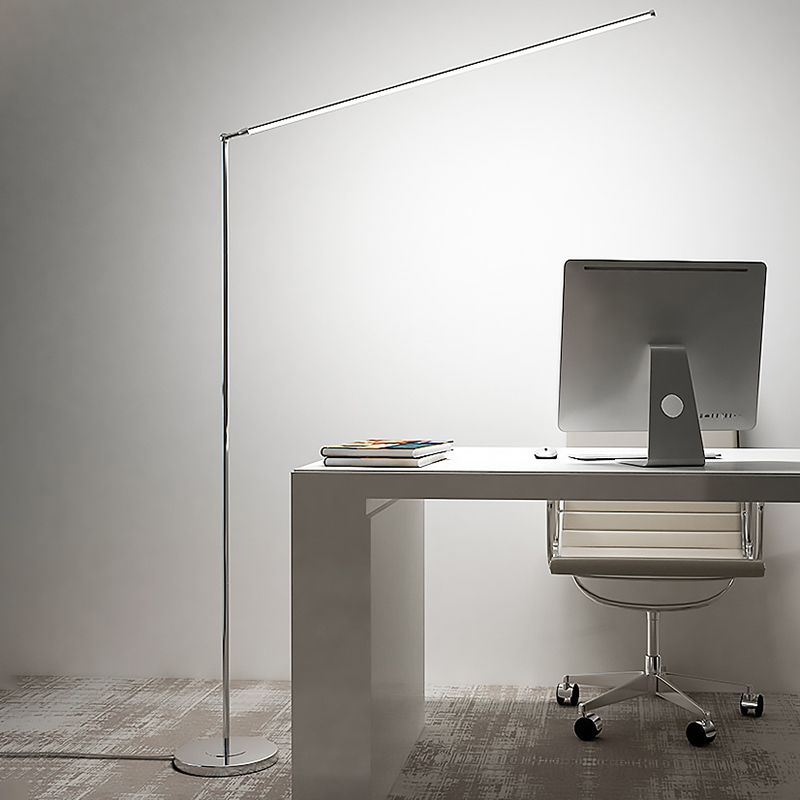 Louise Modern Steamline Minimalist linear Floor Lamp, 2 Color