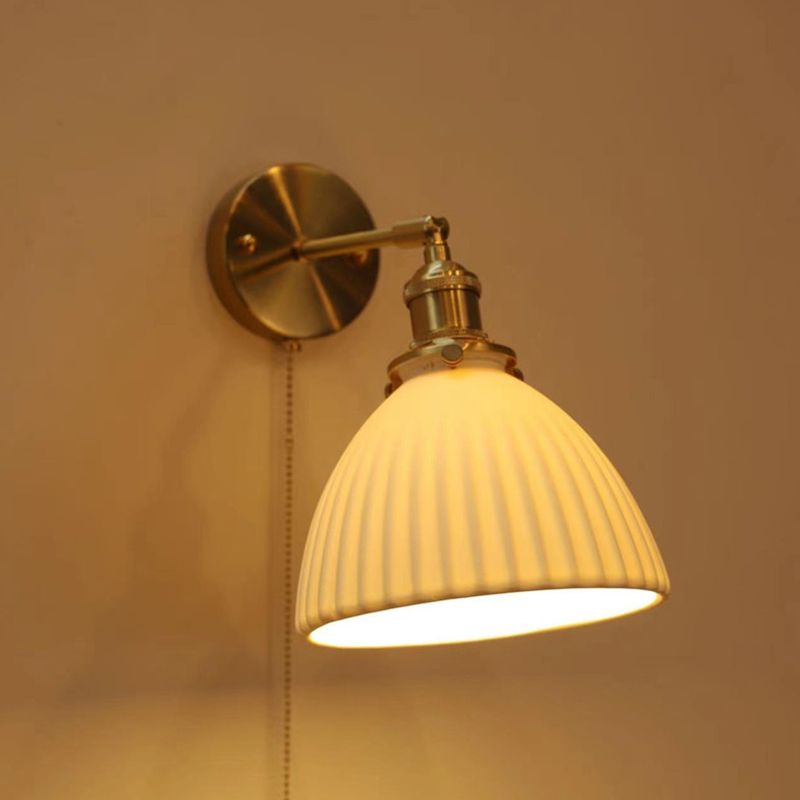 Arisha skrynklig nordisk modern byrålampa