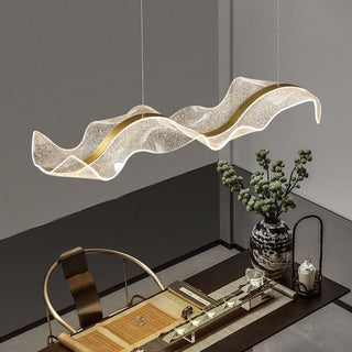Kirsten Design Metall Akryl LED Pendellampa Matsal Vardagsrum Kök