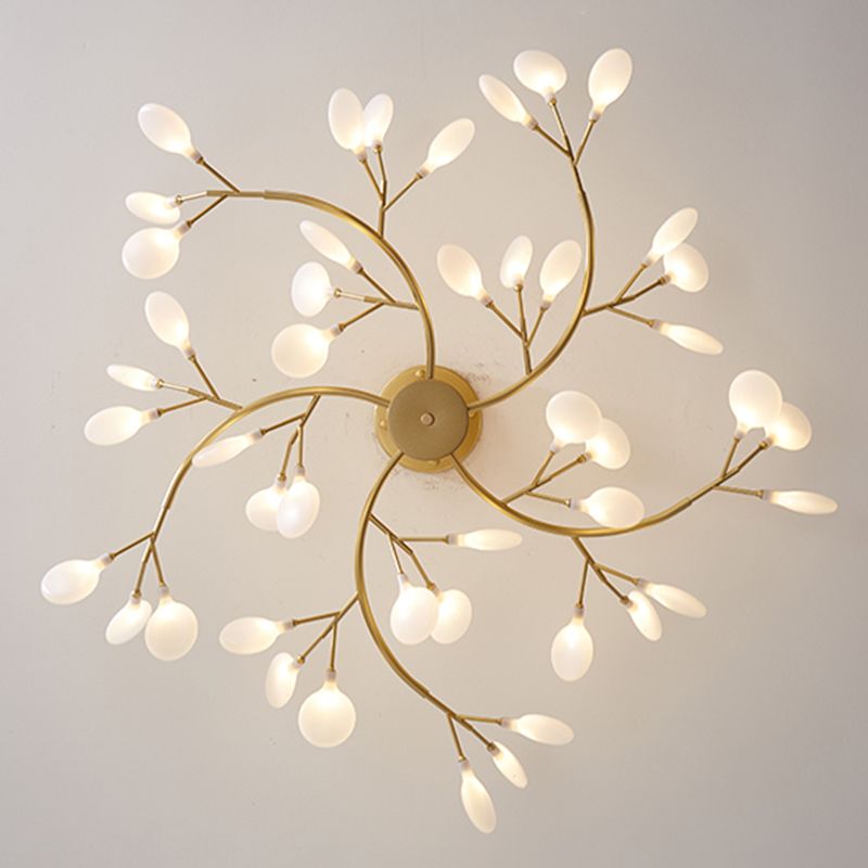 Olivia Unique Branch Firefly Sputnik Art Deco Chandelier