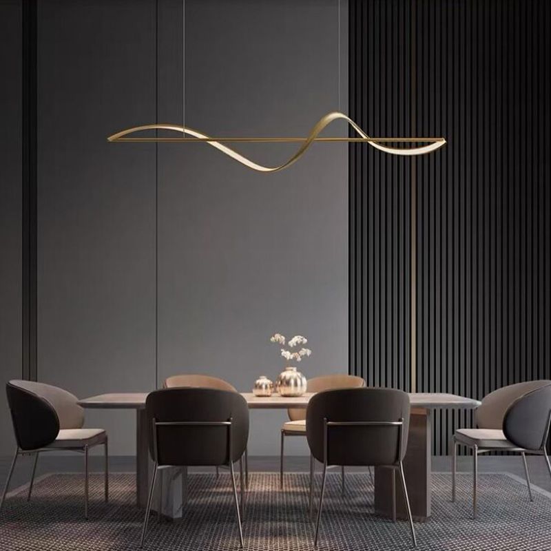 Arelia Pendant Light Wave Minimalist