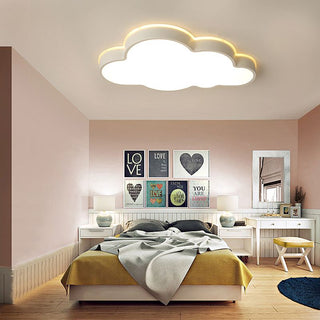 Minori Modern Taklampa Moln Plafond, Vit, Metall